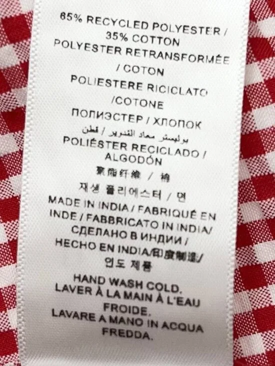 DÔEN Belline Gingham Tie Midi-Dress - Picture 13 of 14